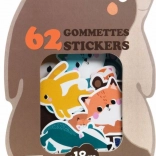 Djeco moje prve nalepke – gozdne živali