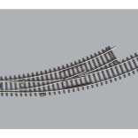 Piko kretnica R3, ukrivljena, leva