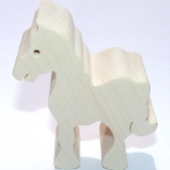 Fauna lesena živalica konj