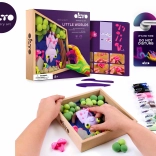 Modelirni komplet Mali svet v okvirju – netopir 21 × 21 cm