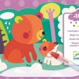 DJECO vodne pobarvanke – življenje v gozdu