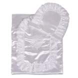 Satenast komplet za otroški voziček NEW BABY