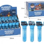 Pihalnik mehurčkov v obliki policijskega avtomobila 14 cm