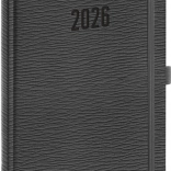 Tedenski dnevnik Rivoli 2026 siv 15 x 21 cm