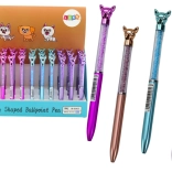 Kemični svinčnik s psičkom in kamenčki, moder črnilo 0,7 mm