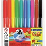 Centropen komplet flomastrov 10 barv