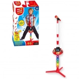 Otroški mikrofon na baterije z glasbenimi učinki