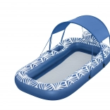 Napihljiva vzmetnica z baldahinom in mrežastim dnom Bestway