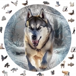 Lesene sestavljanke Tekajoči Volk 505 kosov od Wooden City