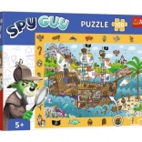 Opazovalne puzzle SPY GUY – piratska ladja, 100 koščkov