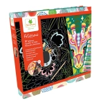 Kreativni set Artissimo XXL - Praskanje in peskanje živalskih portretov