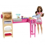 Barbie punčka Teresa s kuhinjico – igralni set