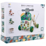 Interaktivna otroška igrača 5v1 – hojica, poganjalec, skiro, aktivnostna mizica in senzorična tabla (18+ mesecev)