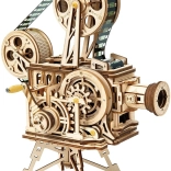 Robotime ROKR mehanski lesen filmski projektor – 3D puzzle 183 kosov