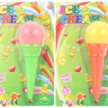 Izstreljevalni sladoled – penasta žogica na vrvici