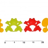 Grizalo za dojenčke v različnih oblikah in barvah