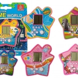 Žepna elektronska igra tetris – rožnata zvezda