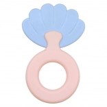 Otroški grizalo z ropotuljico v obliki školjke BABY MIX