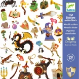 Djeco metalne nalepke – kraljestvo