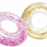 Napenljiv obroč z bleščicami INTEX Sparkling Glitter 107 cm