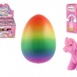 Poganjajoči plastični samorog 7x10 cm v škatli