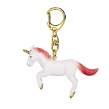 Obesek za ključe samorog v skoku rdeč