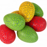 Veliko dinozavrovo jajce 8 cm – presenečenje z dinozavri