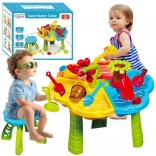 Woopie vodna in peščena mizica 2v1 s stolčkom