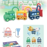 logična senzorična igra ključavnice – priredi ključek