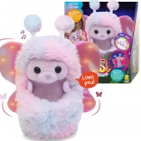 Curlimals Flutter Wonders medvedek Bella interaktivni plišasti 18 cm