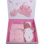 Realistična punčka Antonio Juan Miminko s celovinylnim telesom - 26 cm