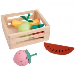 Lesena košara s sadjem Classic World