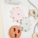 Bieco leseni otroški hojnik z aktivnostmi – gozdne živalice