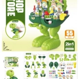 Vozeči dinozaver in trgovina 2v1 za otroke od 3 let