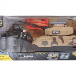 Vojna garnitura s tankom za otroke