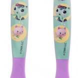 Otroški jedilni pribor z motivom Gabinina čarobnega hišiča