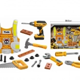 Otroški komplet orodja z brezrokavnikom