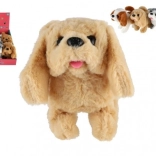 Hodeči plišasti kužek z realističnim laježem