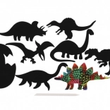 Praskalni papir Dinozaver