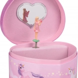 Glasbena škatlica za nakit V oblakih z melodijo Za Elišo