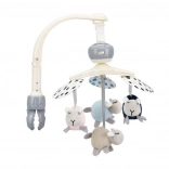 Glasbeni vrtiljak za posteljico in voziček MoMi KIKI