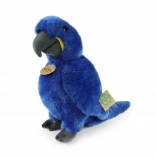 Plišasti papagaj ara hijacintni 25 cm okolju prijazen