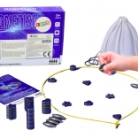 Mini strateška igra z magnetnimi kamni – potovalne šahovske logike