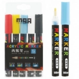 Akrilne označevalce, ki svetijo v temi