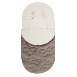 Otroška zimska vreča New Baby Butterfly ecru za voziček in avtosedež