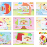 Kreativni komplet z kamenčki 20 × 26 cm