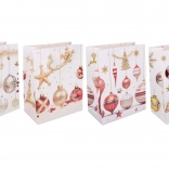 Darilna vrečka S Božič 18 × 23 × 10 cm