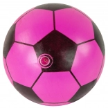Rožnato črna gumijasta žoga velika 23 cm lahka