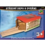 Maxim srednje veliko depo za vlakce z vrati