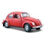 Model Volkswagen Beetle 1973 rdeč